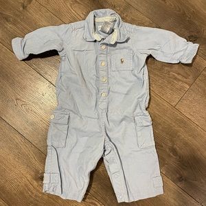 Ralph Lauren Corduroy One Piece - 6 Months